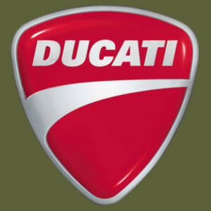 Retro Italian Ducati Motorcycle Logo - Patch Snapback Cap Design