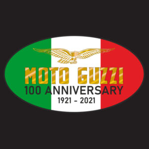 Moto Guzzi Motorcycle 100 Anniversary Celebration - Patch Beanie  2 Design