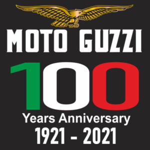 Retro Vintage Moto Guzzi Motorcycle 100 Year Anniversary  - AWDis College Hoodie Design