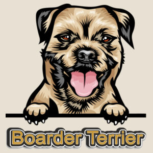 Canine Dog Boarder Terrier Colour Image - Original 5-panel cap Design