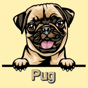 Canine Pug Dog - Original 5-panel cap Design