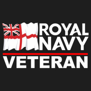 British Royal Navy Veteran Insignia - Patch Snapback Cap Design