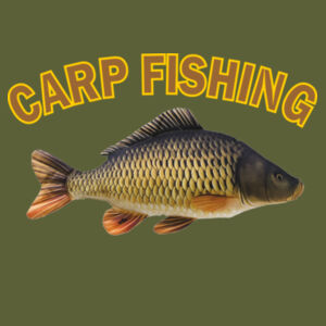 Angling Carp Fishing  - Patch Snapback Cap Design