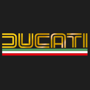 Biker Motorcycle Ducati Logo - Patch Snapback Cap Design
