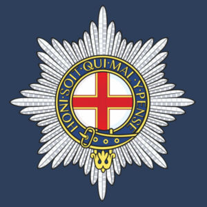 British Army Coldstream Guards Insignia - Circle Patch Beanie Design