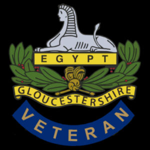 British Army Gloustershire Regiment Veteran - Circle Patch Beanie Design