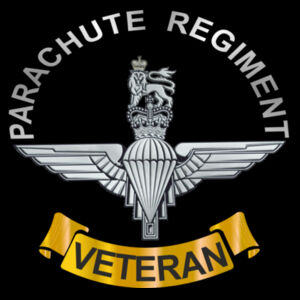 British Armed Forces Parachute Regiment Veteran - Circle Patch Beanie Design